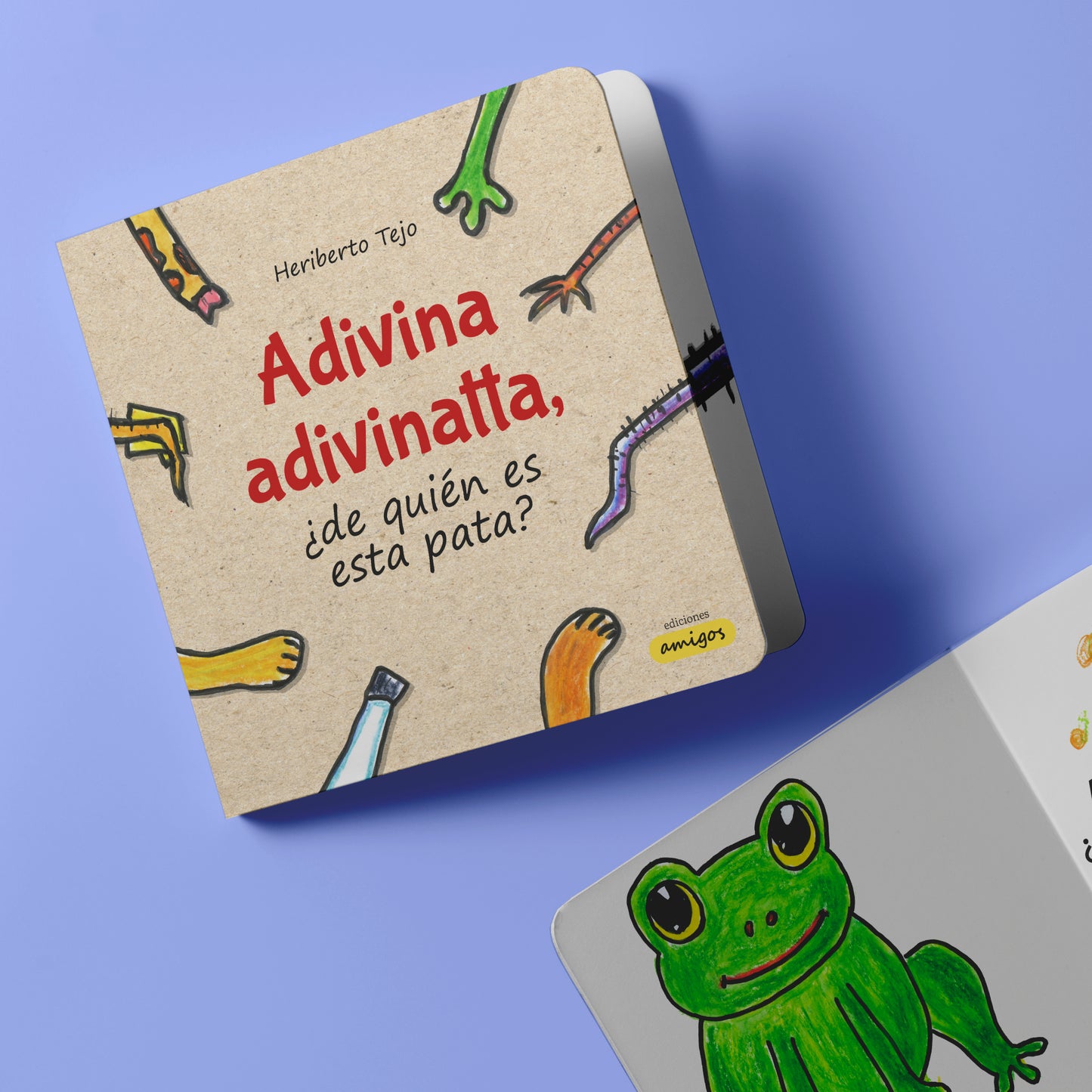 Adivina adivinatta, ¿de quién es esta pata?