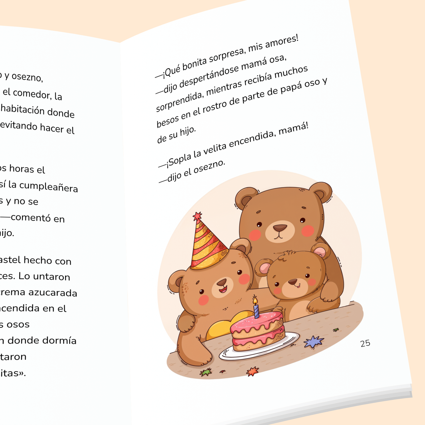 El osezno que no quería leer