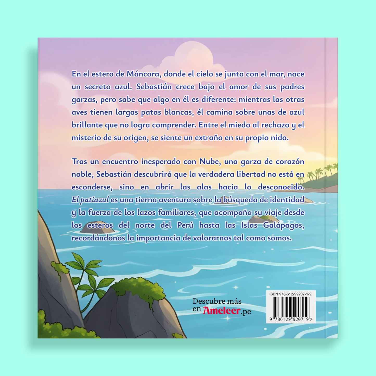 El patiazul