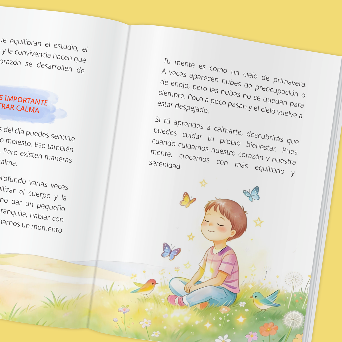 Me encanta crecer feliz